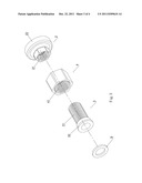 WALL-MOUNTED BOLT ASSEMBLY diagram and image