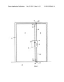 LOWER LOCK OF THE PASSIVE DOOR BLADE OF A DOUBLE DOOR diagram and image