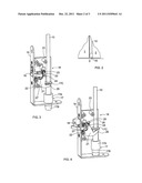 LOWER LOCK OF THE PASSIVE DOOR BLADE OF A DOUBLE DOOR diagram and image