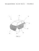 VEHICLE BODY, MORE PARTICULARLY LAND VEHICLE BODY diagram and image