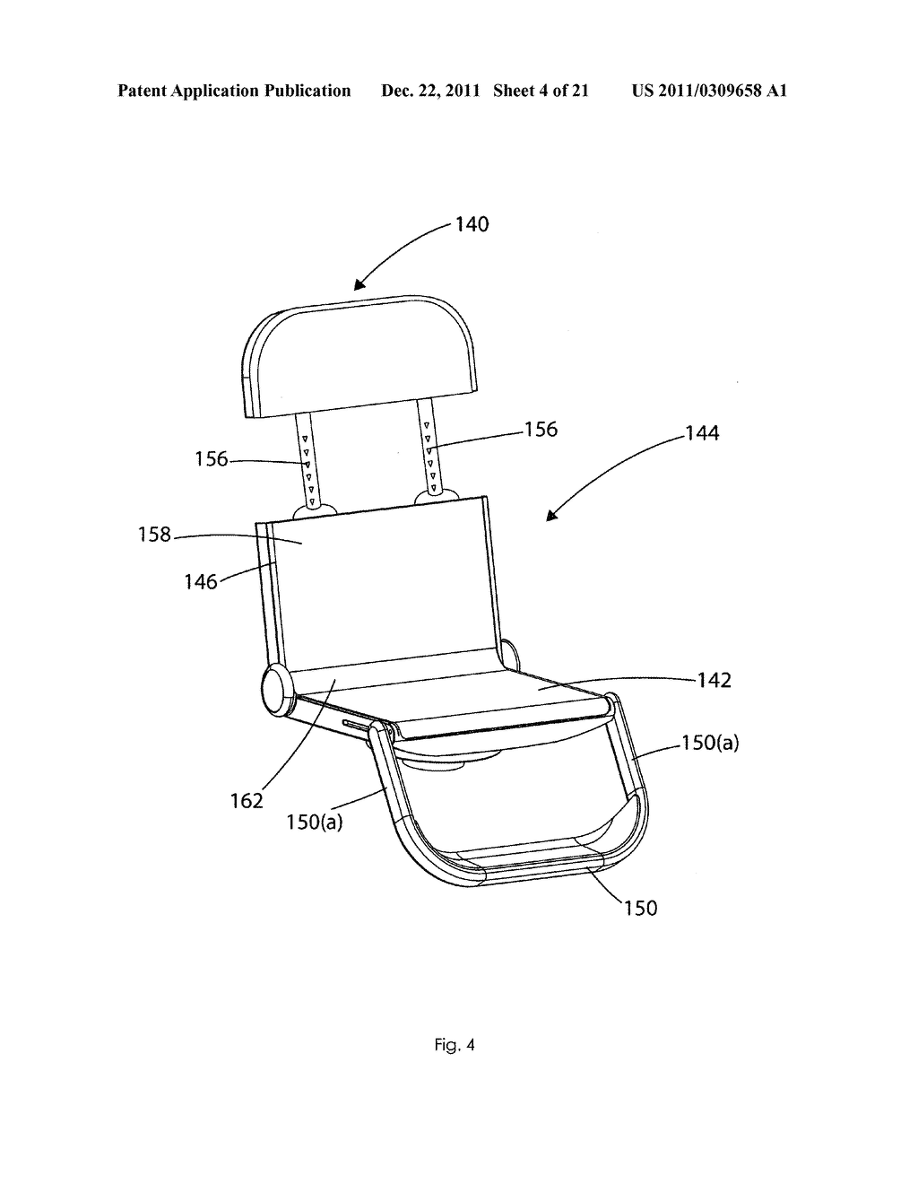 Stroller seat pod - diagram, schematic, and image 05