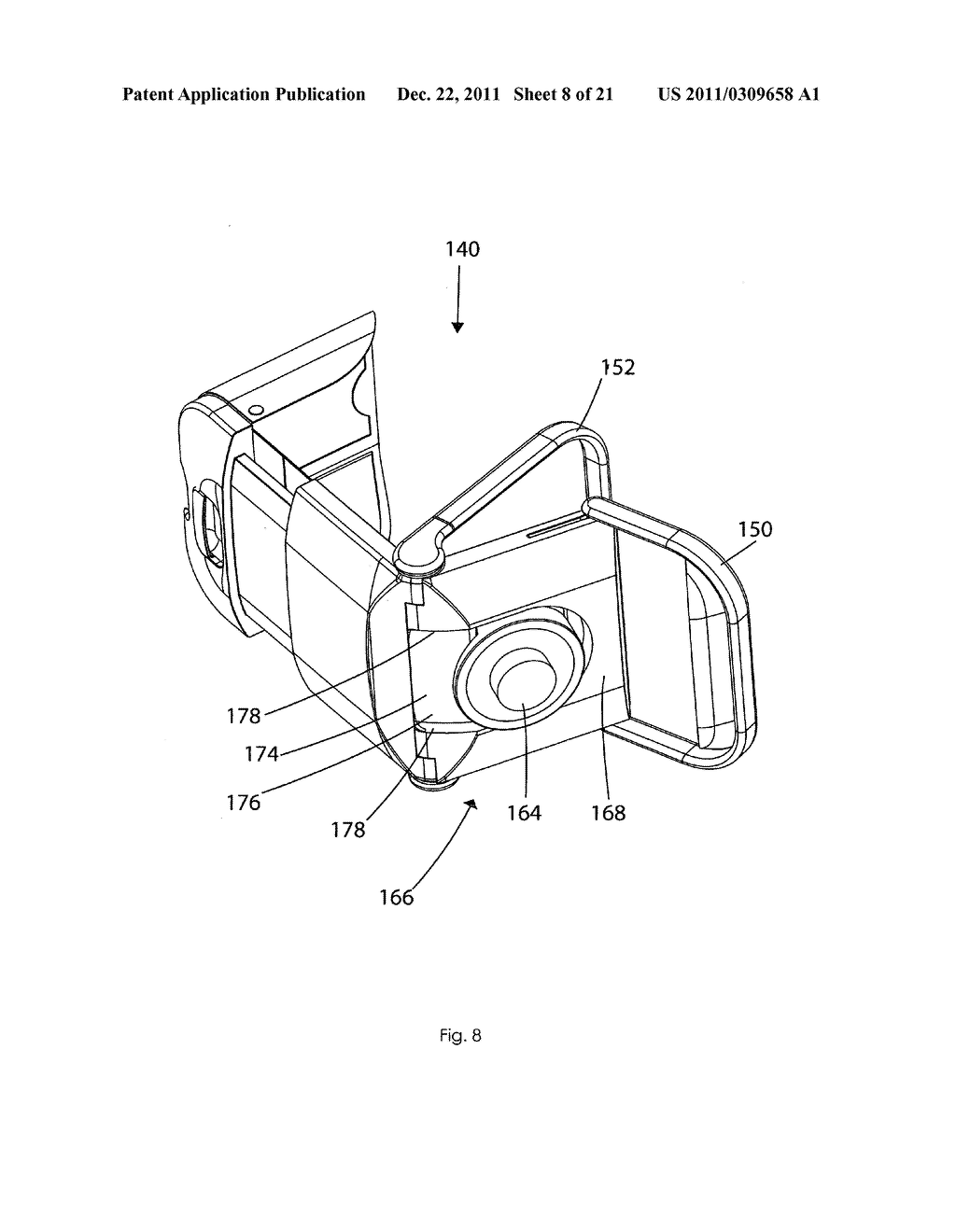 Stroller seat pod - diagram, schematic, and image 09