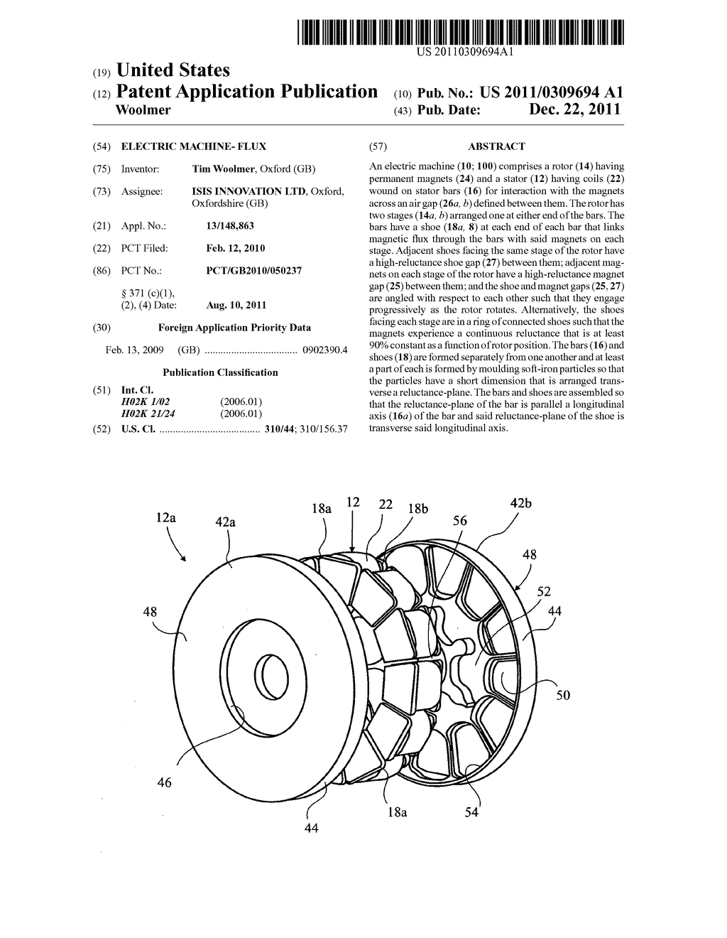 ELECTRIC MACHINE- FLUX - diagram, schematic, and image 01