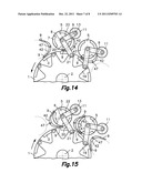 MOTOR FOR SELECTIVE INTERACTION OF THE MAGNETIC FIELDS OF PERMANENT     MAGNETS diagram and image