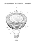 LED LAMP AND A HEAT SINK THEREOF HAVING A WOUND HEAT PIPE diagram and image