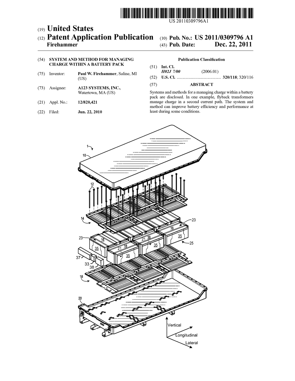 System and Method for Managing Charge Within a Battery Pack - diagram, schematic, and image 01