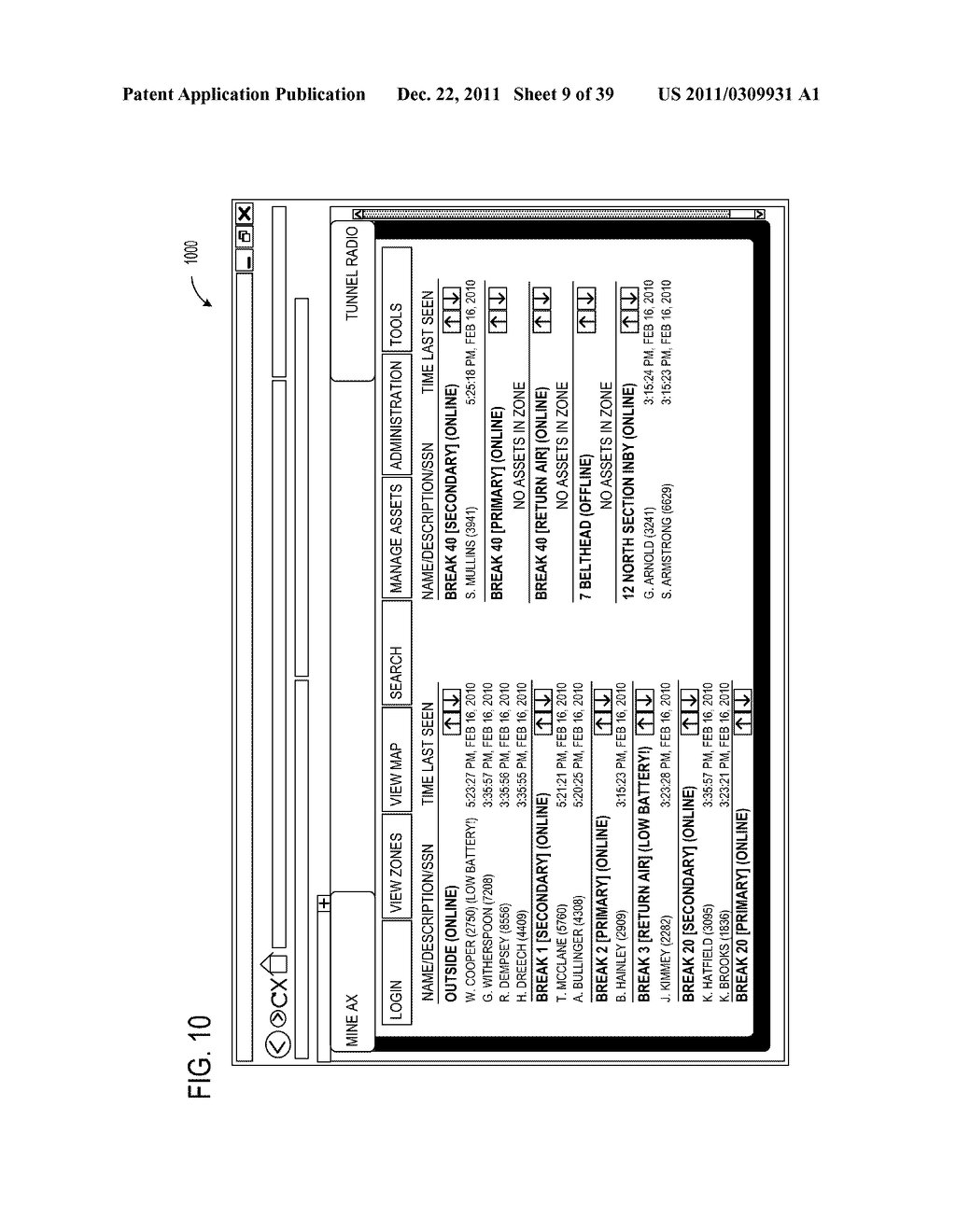 LOW-POWER WIRELESSLY-LINKED RFID TRACKING SYSTEM - diagram, schematic, and image 10