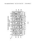 Touch-type key input apparatus diagram and image