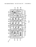 Touch-type key input apparatus diagram and image