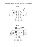 Touch-type key input apparatus diagram and image