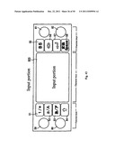 Touch-type key input apparatus diagram and image