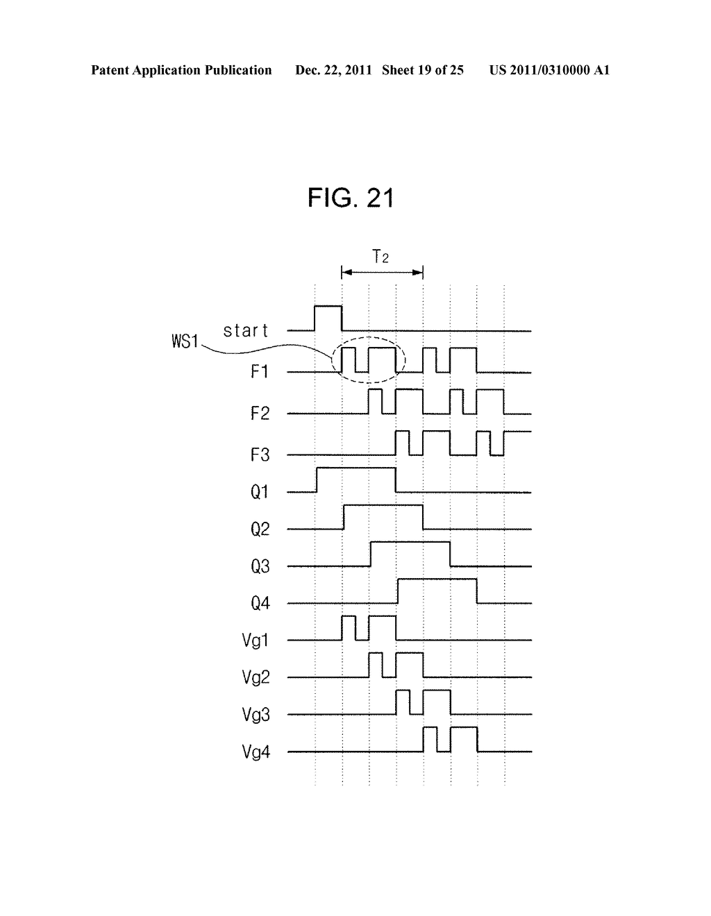 DRIVING CIRCUIT INCLUDING SHIFT REGISTER AND FLAT PANEL DISPLAY DEVICE     USING THE SAME - diagram, schematic, and image 20