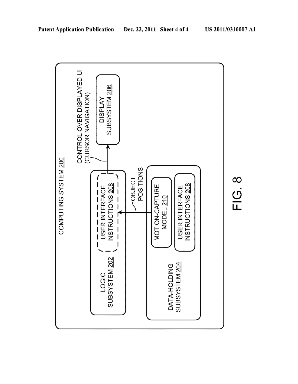 ITEM NAVIGATION USING MOTION-CAPTURE DATA - diagram, schematic, and image 05