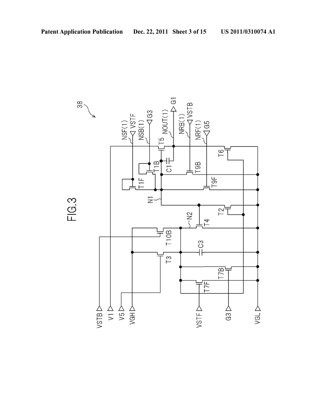 BIDIRECTIONAL SHIFT REGISTER AND IMAGE DISPLAY DEVICE USING THE SAME - diagram, schematic, and image 04