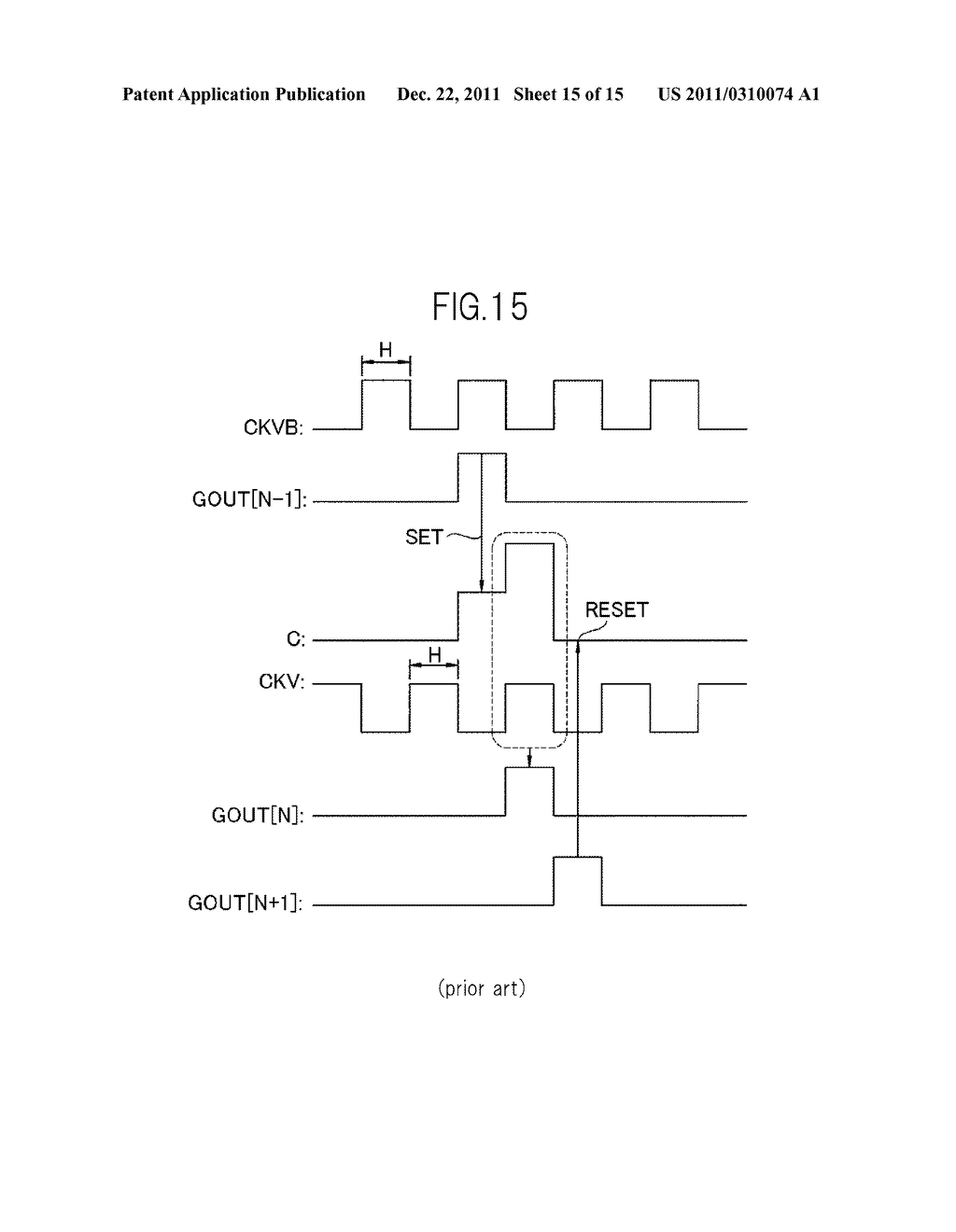 BIDIRECTIONAL SHIFT REGISTER AND IMAGE DISPLAY DEVICE USING THE SAME - diagram, schematic, and image 16