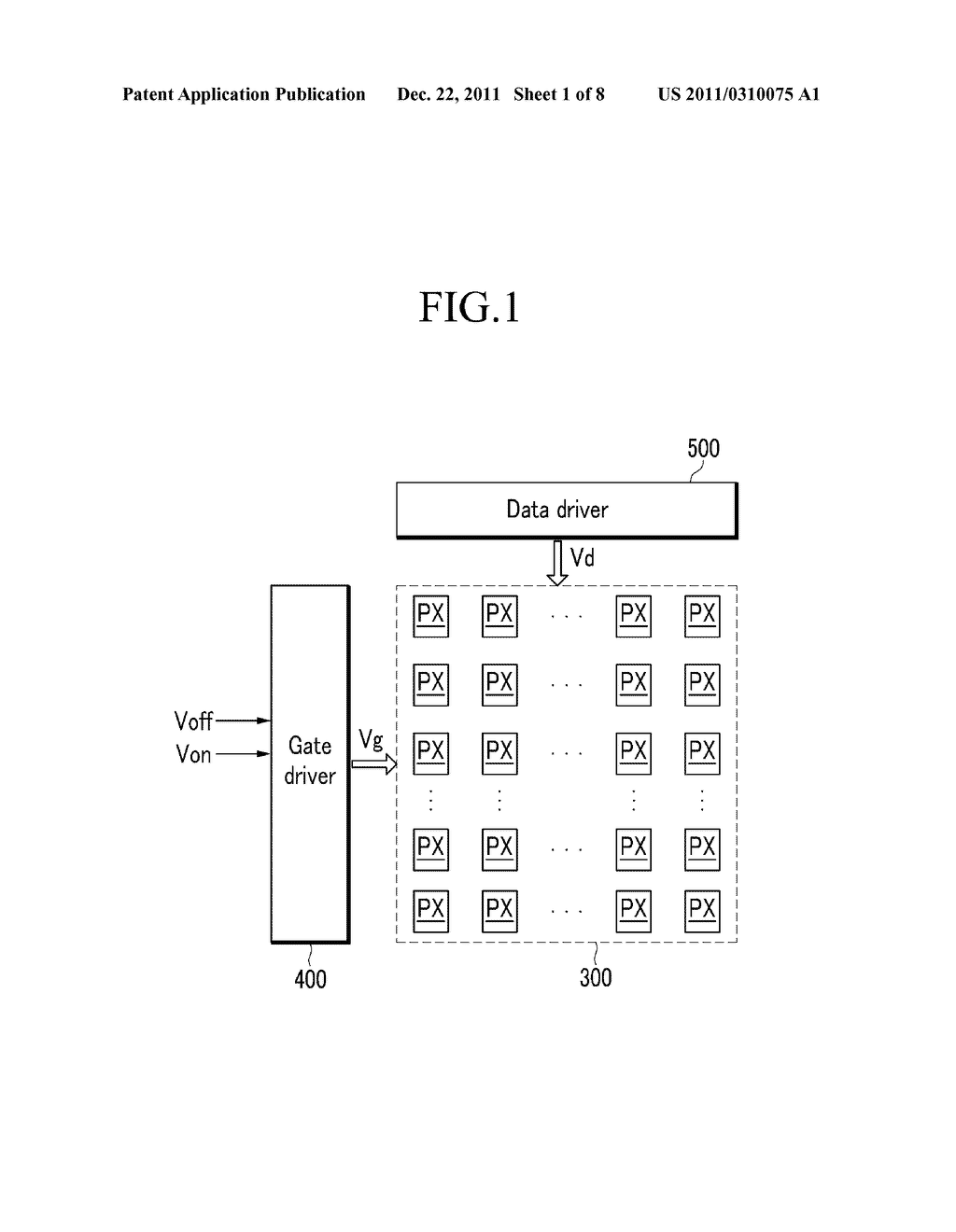 LIQUID CRYSTAL DISPLAY AND DRIVING METHOD THEREOF - diagram, schematic, and image 02
