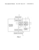 INFORMATION PROCESSING APPARATUS, METHOD FOR CONTROLLING INFORMATION     PROCESSING APPARATUS, AND PROGRAM diagram and image