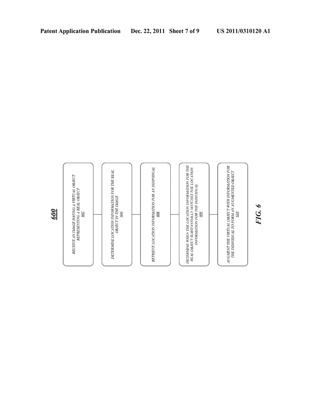 TECHNIQUES TO PRESENT LOCATION INFORMATION FOR SOCIAL NETWORKS USING     AUGMENTED REALITY - diagram, schematic, and image 08