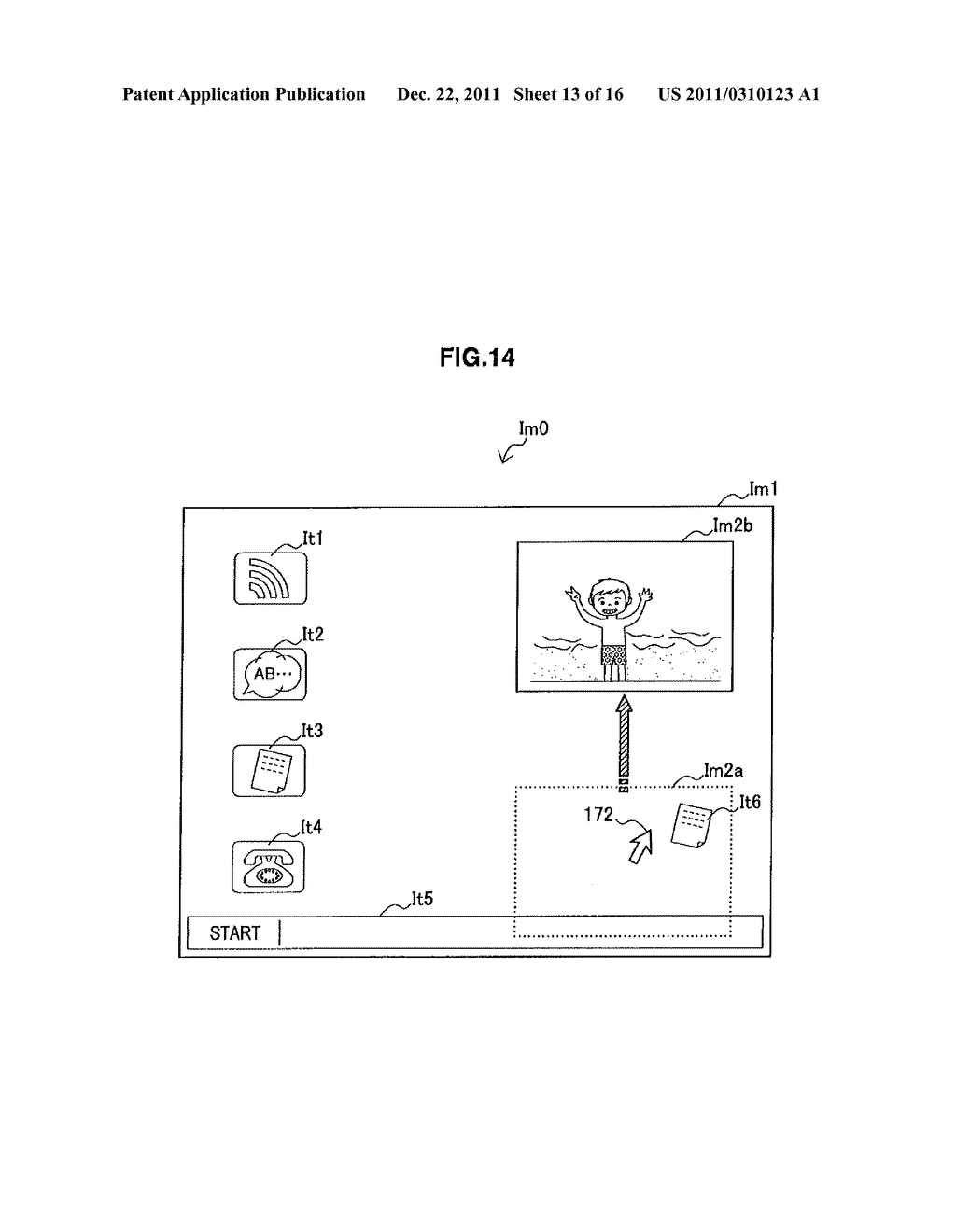IMAGE DISPLAY DEVICE, DISPLAY CONTROLLING METHOD AND PROGRAM - diagram, schematic, and image 14