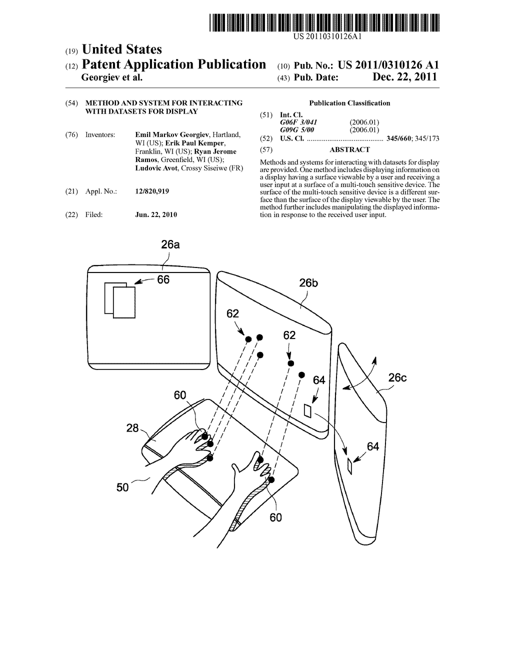 METHOD AND SYSTEM FOR INTERACTING WITH DATASETS FOR DISPLAY - diagram, schematic, and image 01