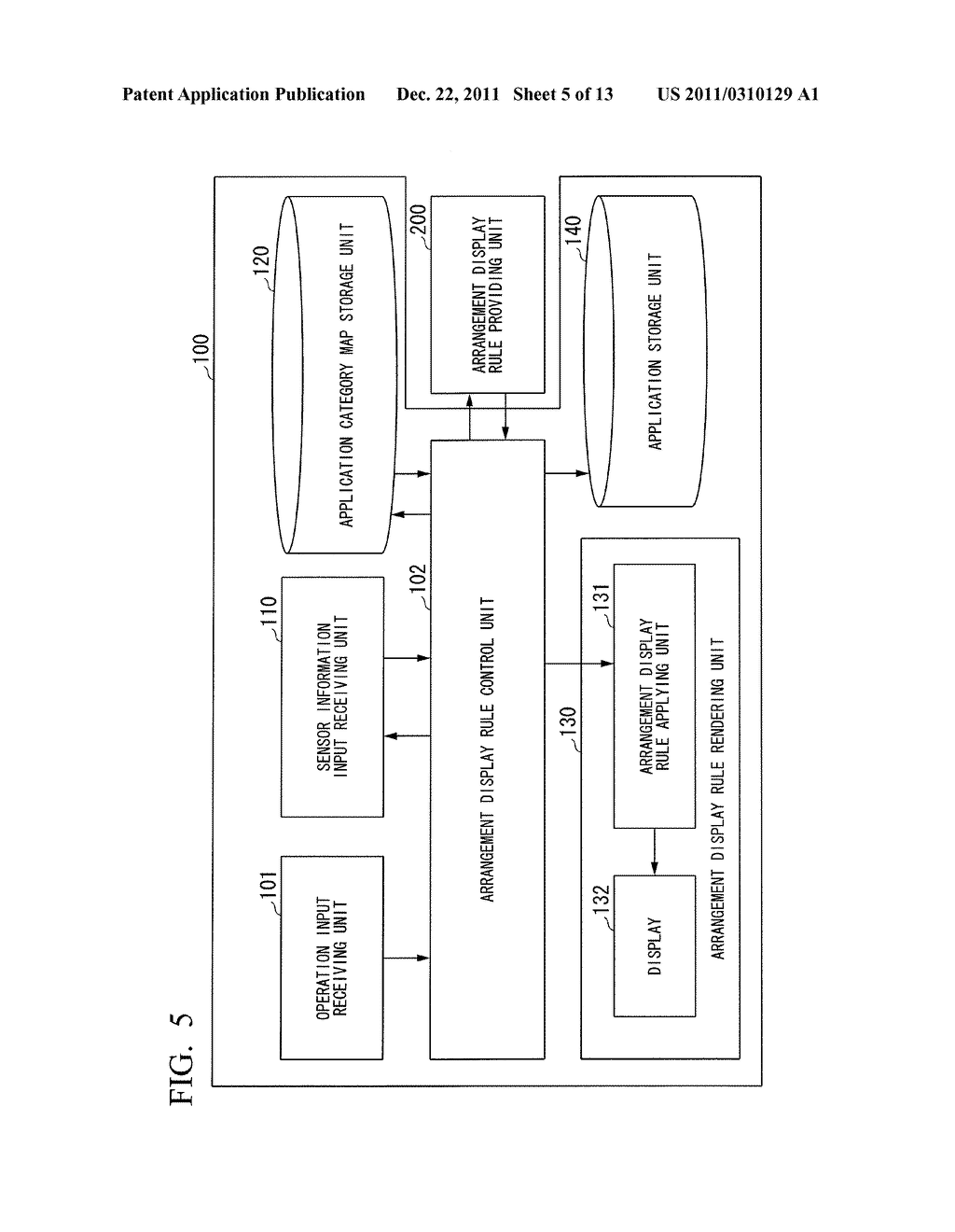 DEVICE AND METHOD FOR PROVIDING APPLICATION ARRANGEMENT DISPLAY RULE, AND     APPLICATION EXECUTION TERMINAL DEVICE, AND DISPLAY METHOD THEREFOR - diagram, schematic, and image 06