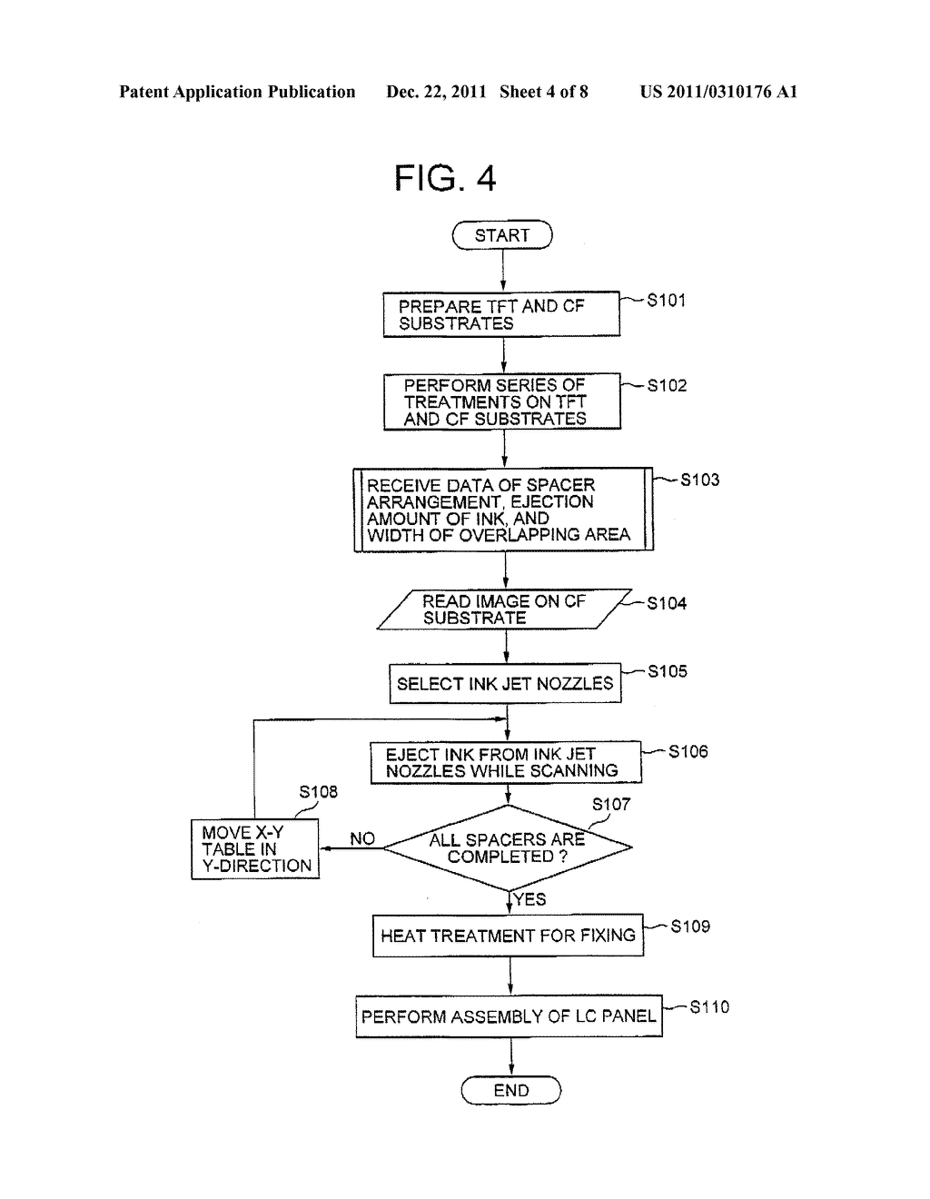 METHOD FOR EJECTING INK DROPLETS ONTO A SUBSTRATE - diagram, schematic, and image 05