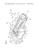 INK CARTRIDGE SUPPRESSING INTERNAL PRESSURE INCREASE AT THE TIME OF     INSTALLATION diagram and image