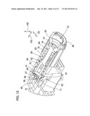 INK CARTRIDGE SUPPRESSING INTERNAL PRESSURE INCREASE AT THE TIME OF     INSTALLATION diagram and image