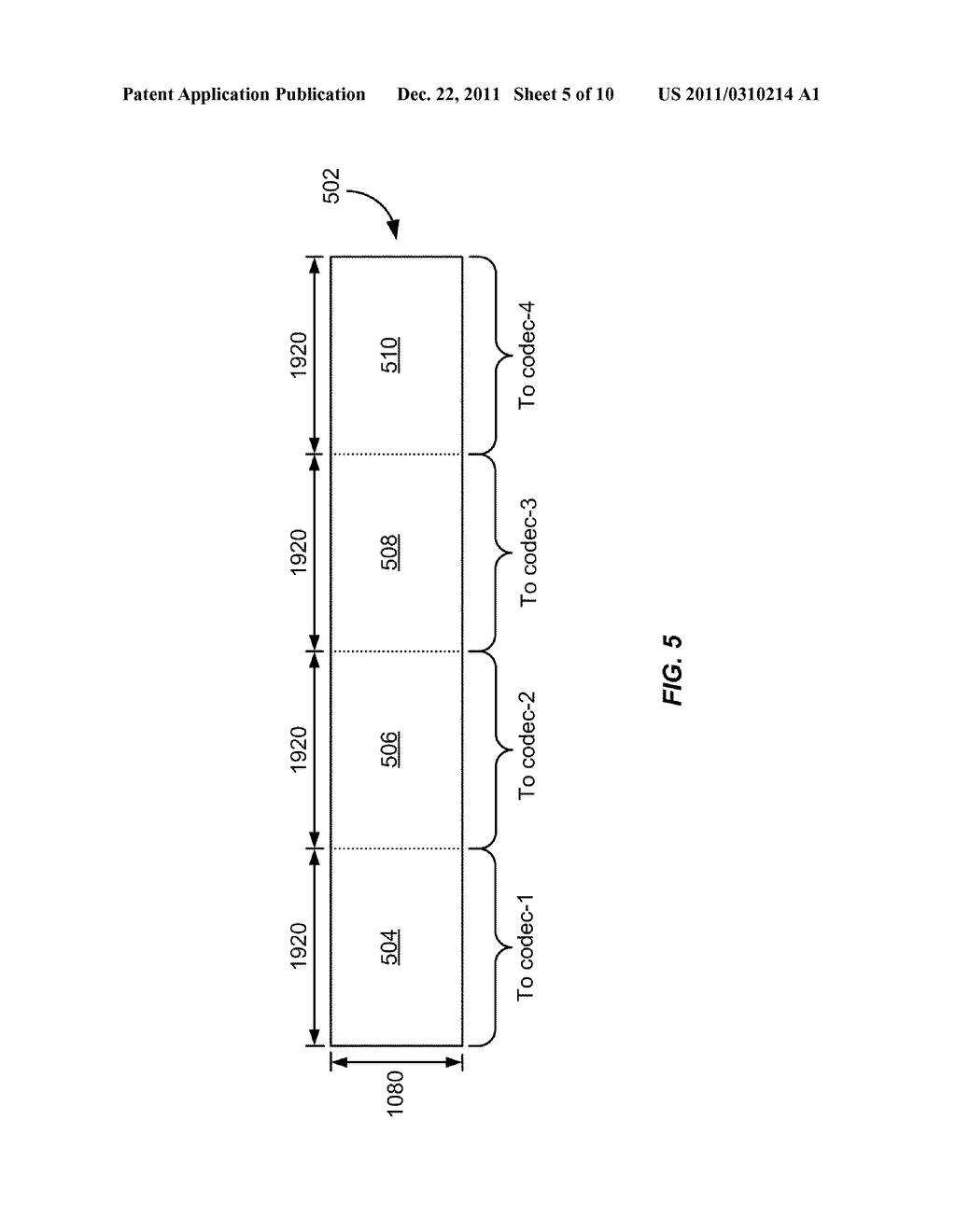 Videoconferencing System with Enhanced Telepresence Using a Single Wide     Aspect Ratio Camera - diagram, schematic, and image 06