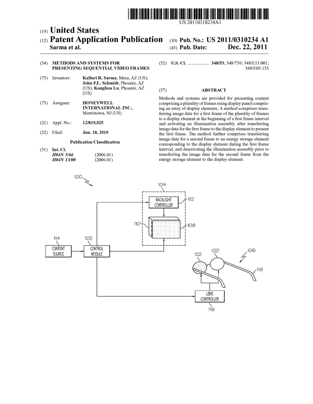 METHODS AND SYSTEMS FOR PRESENTING SEQUENTIAL VIDEO FRAMES - diagram, schematic, and image 01