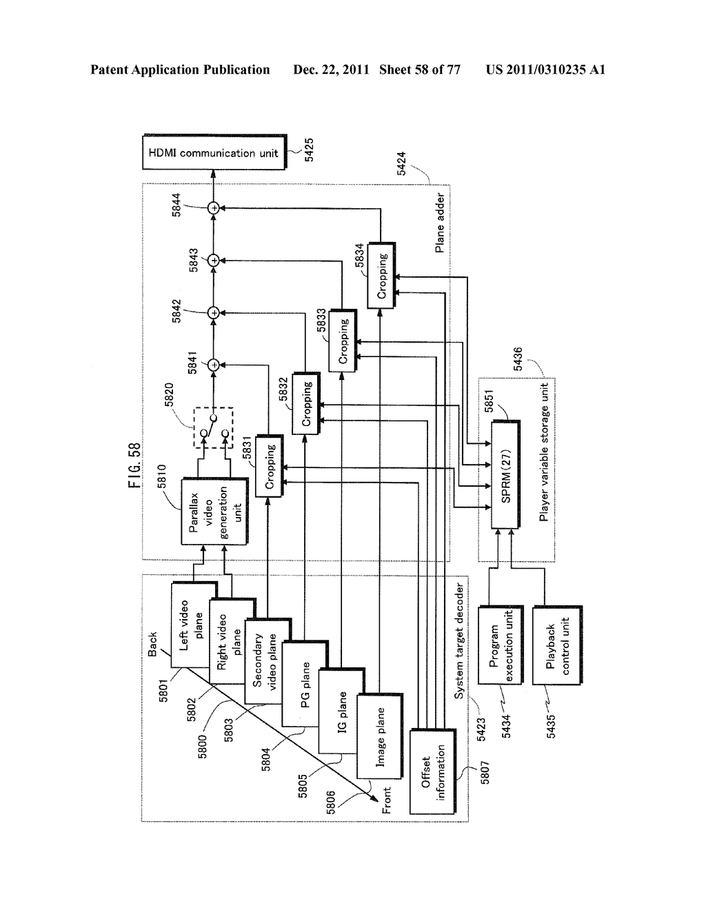 DISPLAY DEVICE AND METHOD, RECORDING MEDIUM, TRANSMISSION DEVICE AND     METHOD, AND PLAYBACK DEVICE AND METHOD - diagram, schematic, and image 59