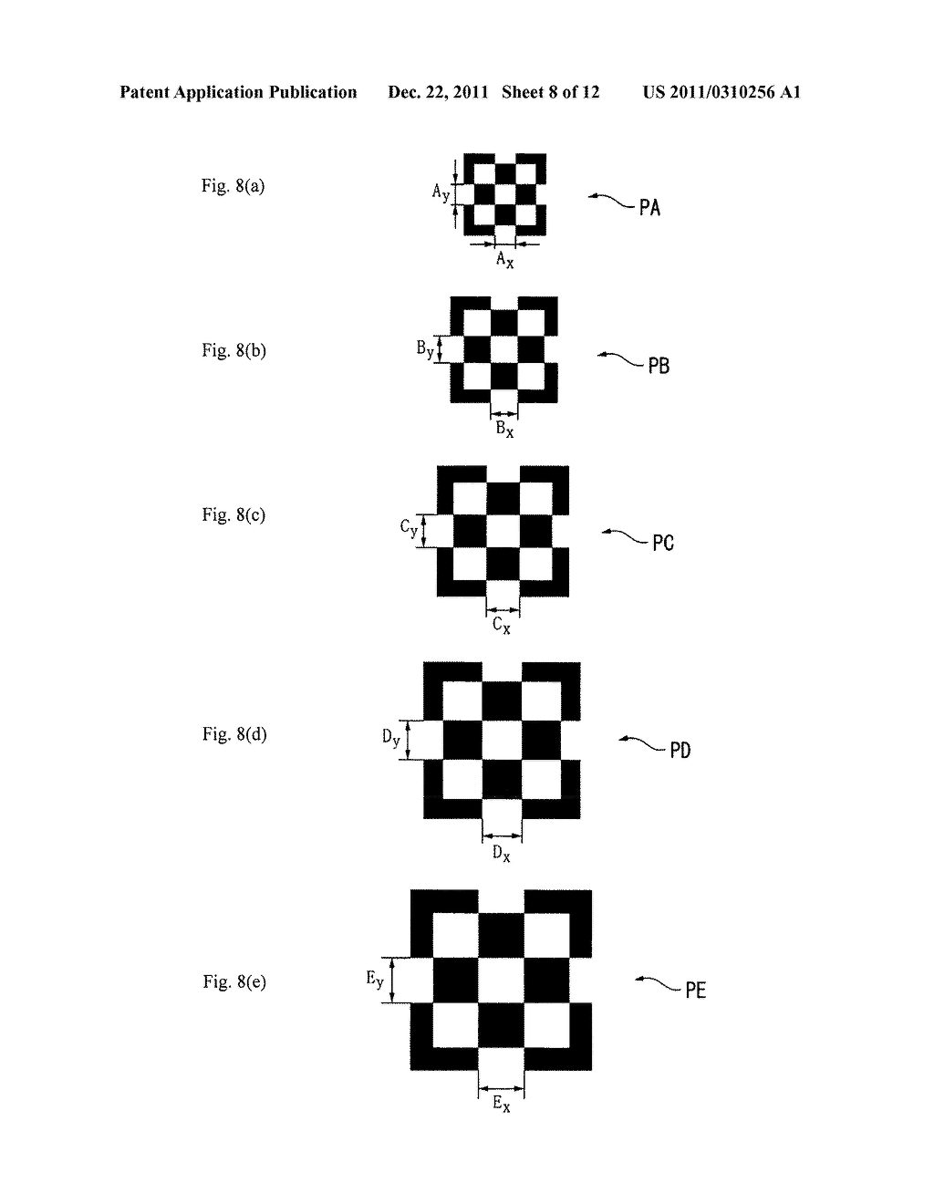 CALIBRATION PATTERN FOR IMAGING DEVICE - diagram, schematic, and image 09