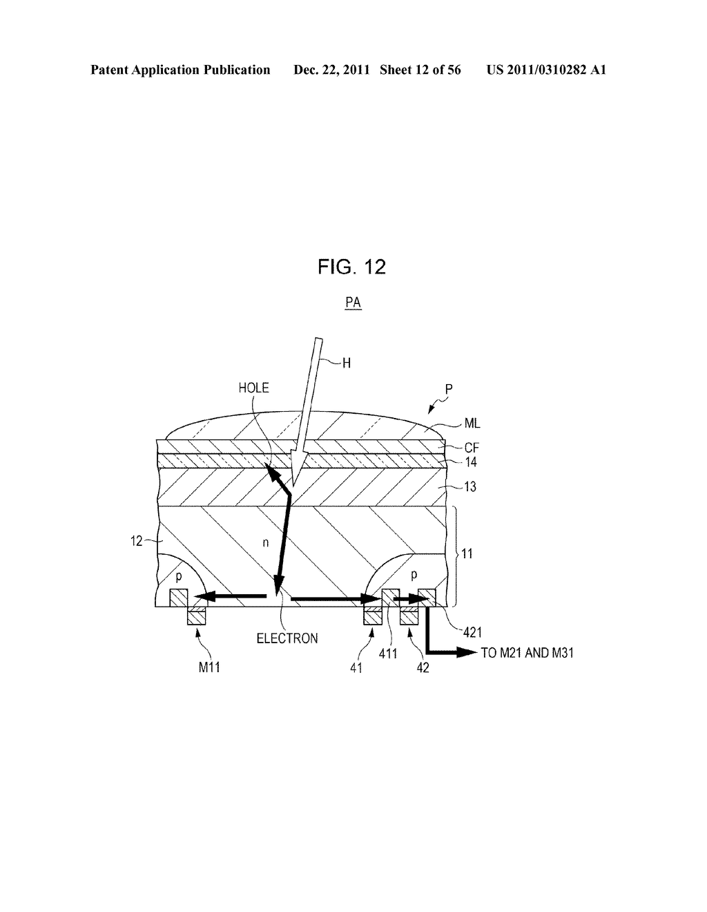 SOLID-STATE IMAGING DEVICE AND ELECTRONIC DEVICE - diagram, schematic, and image 13