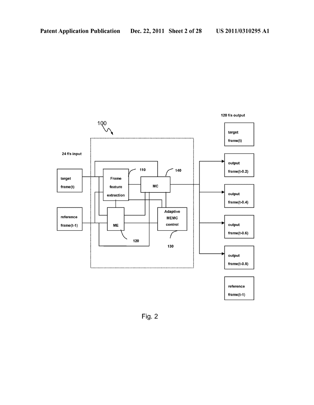 Apparatus and method for frame rate conversion - diagram, schematic, and image 03