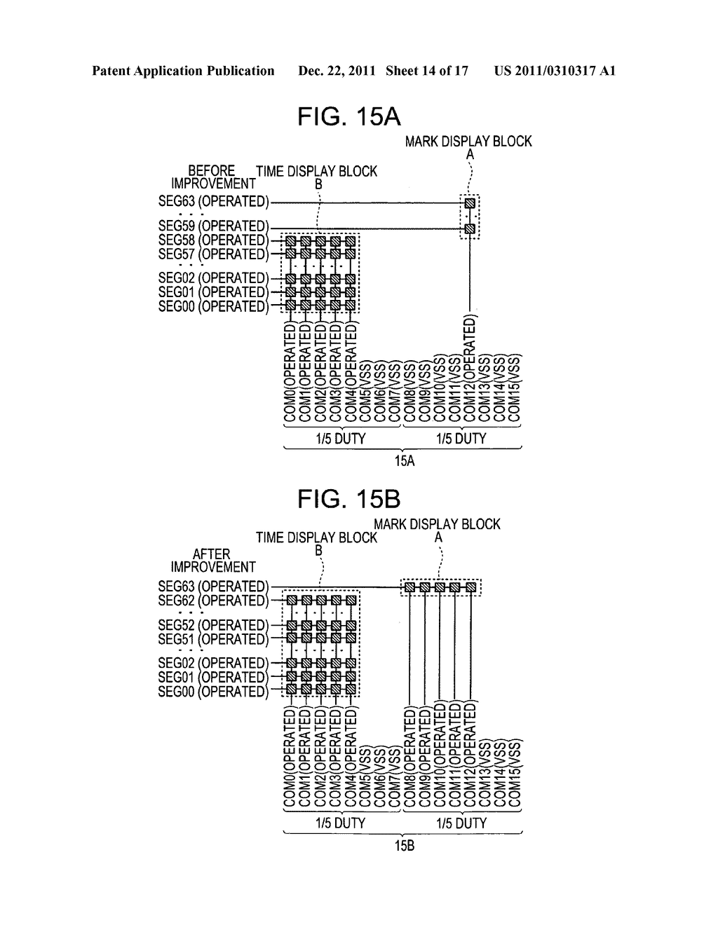 Display device and electronic apparatus using display device - diagram, schematic, and image 15