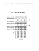 Display device and electronic apparatus using display device diagram and image