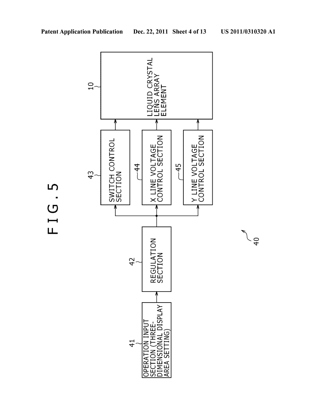 LENS ARRAY ELEMENT AND IMAGE DISPLAY DEVICE - diagram, schematic, and image 05