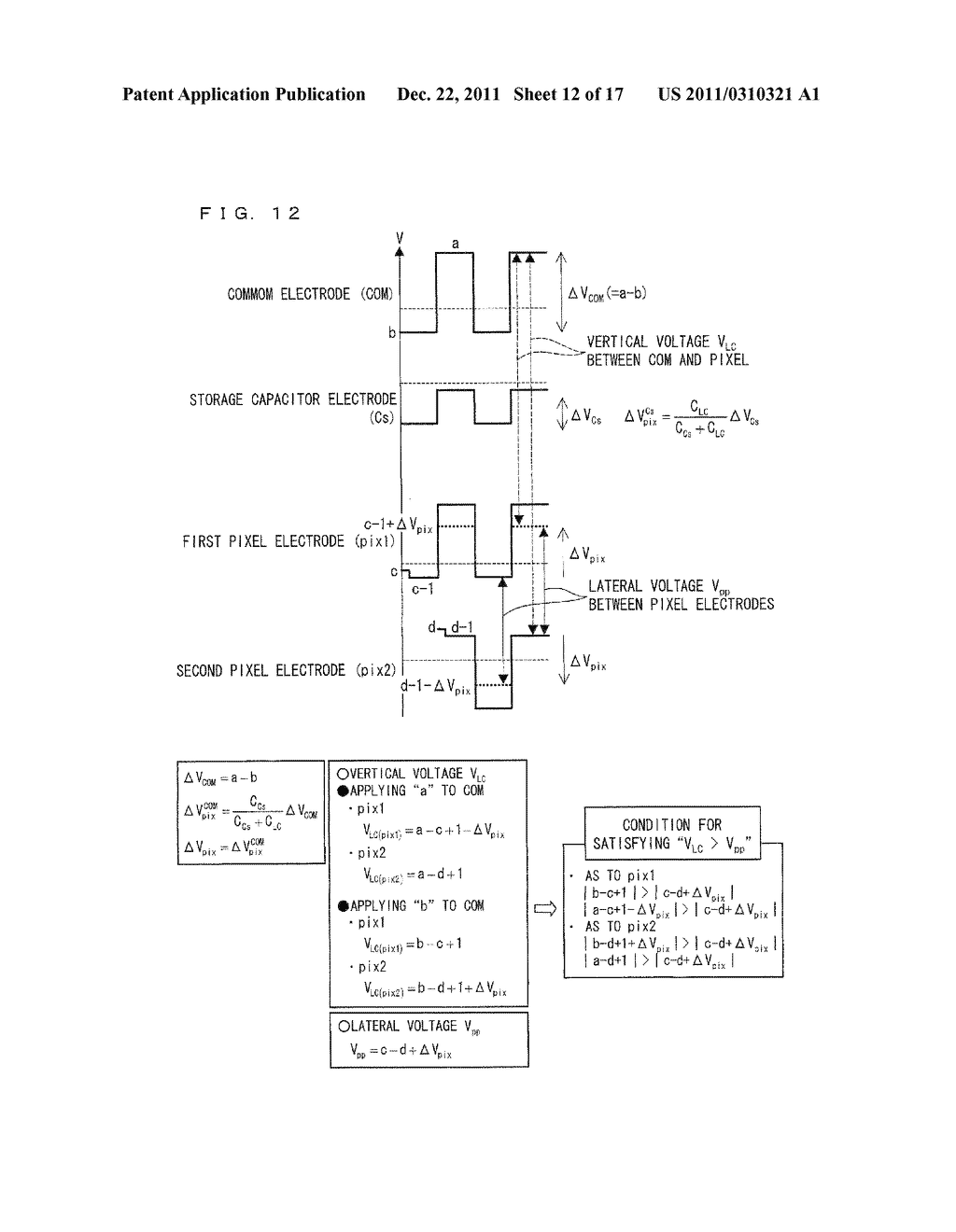 METHOD OF DRIVING LIQUID CRYSTAL DISPLAY DEVICE, AND LIQUID CRYSTAL     DISPLAY DEVICE - diagram, schematic, and image 13