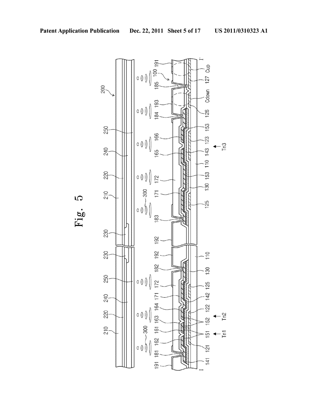 THIN FILM TRANSISTOR SUBSTRATE, LIQUID CRYSTAL DISPLAY HAVING THE SAME,     AND METHOD OF MANUFACTURING THE SAME - diagram, schematic, and image 06