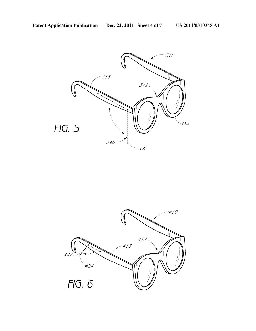 EYEGLASSES WITH ELECTRONIC COMPONENTS - diagram, schematic, and image 05