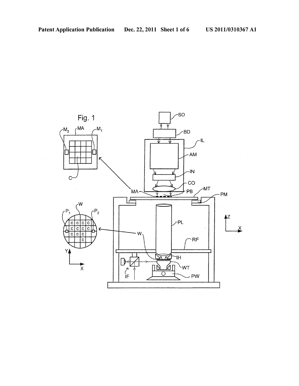 LITHOGRAPHIC APPARATUS AND DEVICE MANUFACTURING METHOD - diagram, schematic, and image 02