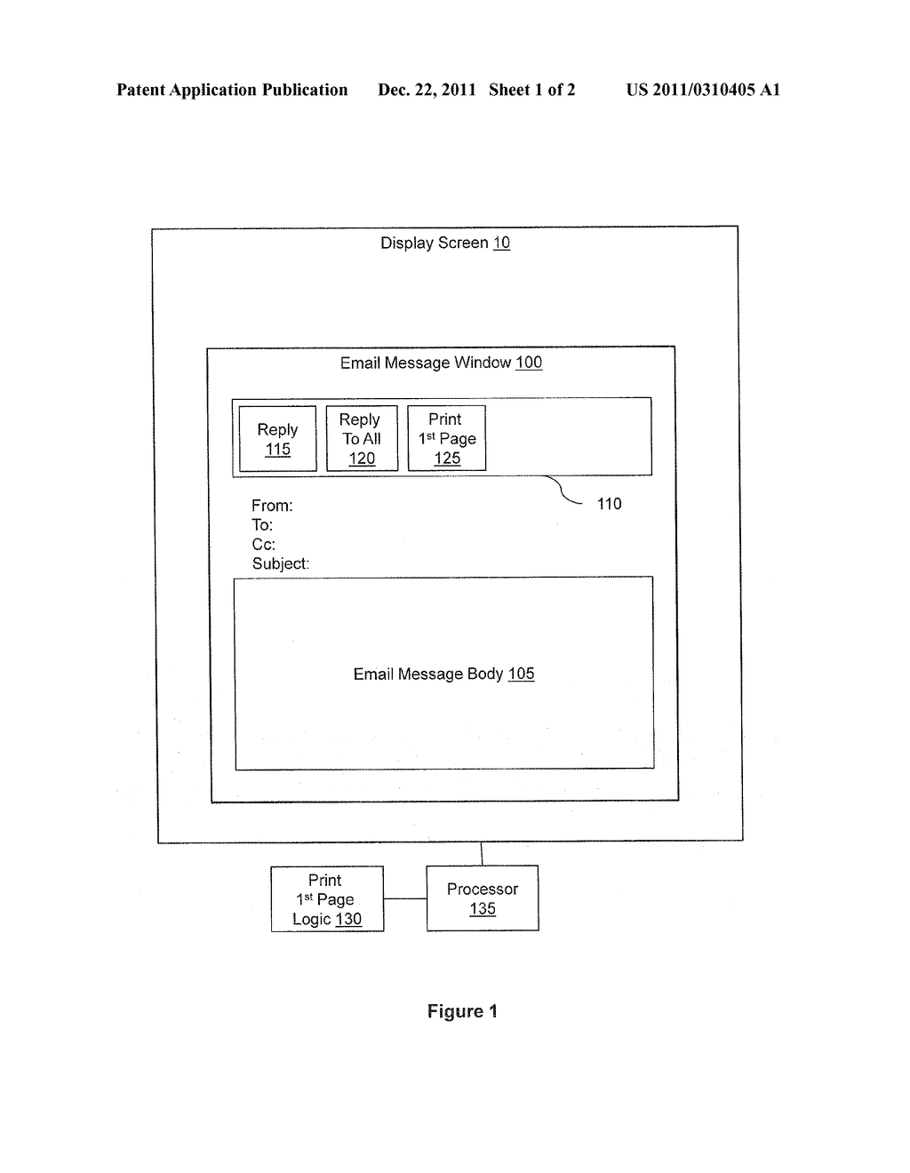 PRINTING EMAIL MESSAGES - diagram, schematic, and image 02