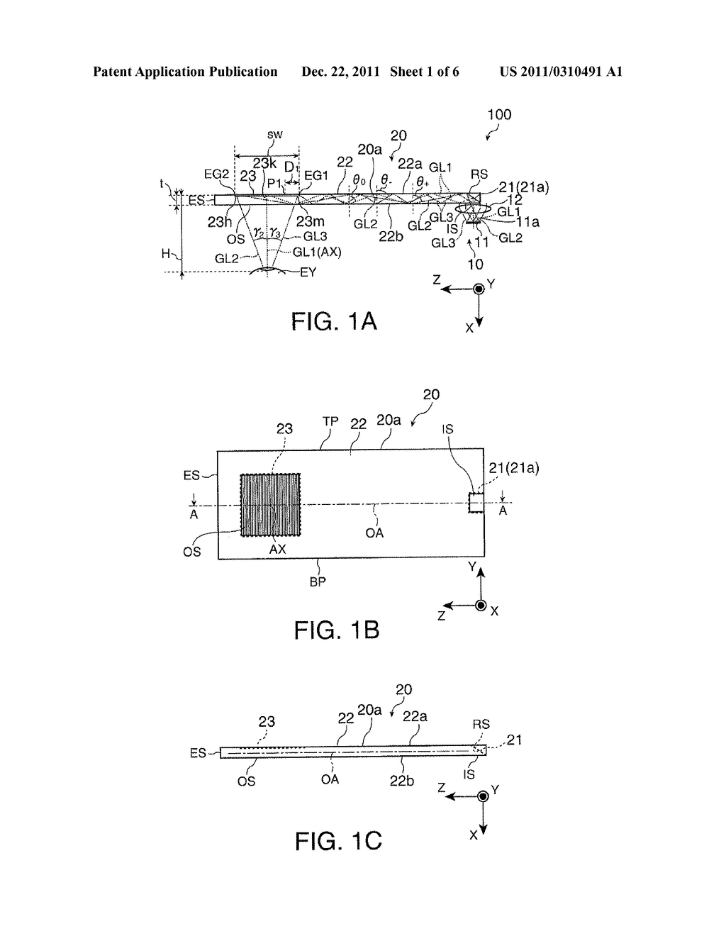 VIRTUAL IMAGE DISPLAY DEVICE AND LIGHT GUIDE PLATE THEREFOR - diagram, schematic, and image 02