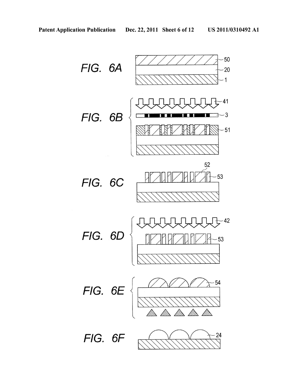 MASK USED FOR FABRICATION OF MICROLENS, AND FABRICATION METHOD FOR     MICROLENS USING THE MASK - diagram, schematic, and image 07