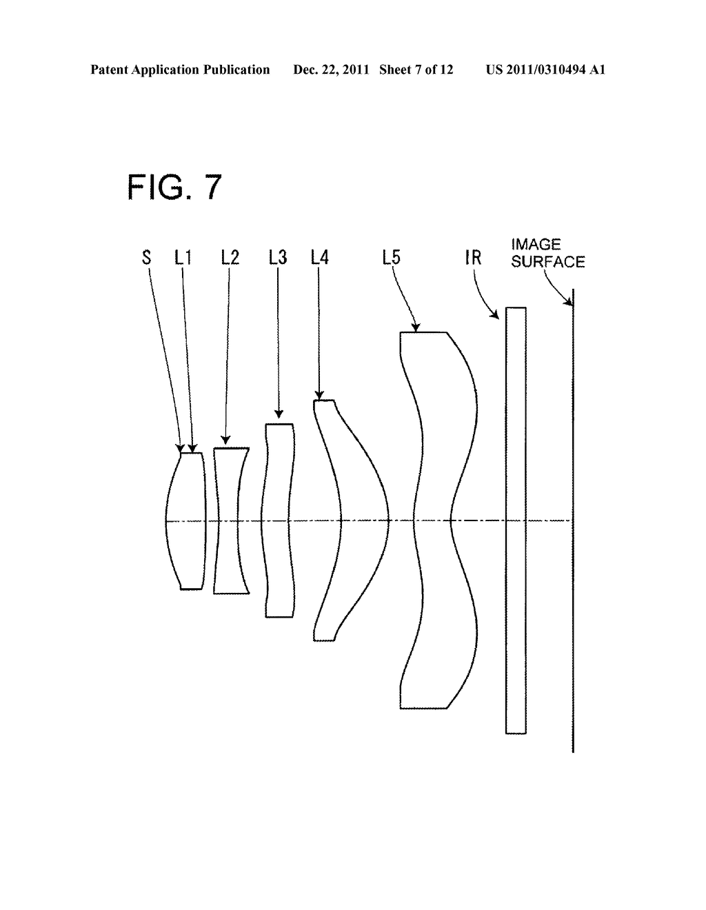 IMAGE PICKUP LENS FOR SOLID-STATE IMAGE PICKUP ELEMENT - diagram, schematic, and image 08