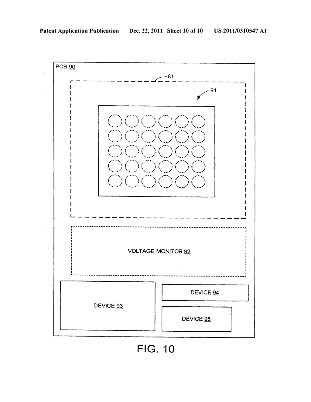 PRINTED CIRCUIT BOARDS HAVING PADS FOR SOLDER BALLS AND METHODS FOR THE     IMPLEMENTATION THEREOF - diagram, schematic, and image 11