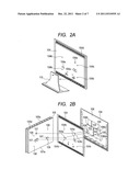 IMAGE DISPLAYING APPARATUS, HOLDING MEMBER THEREOF, AND IMAGE DISPLAYING     SYSTEM diagram and image