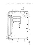 TELEVISION, RADIATING MEMBER, AND ELECTRONIC APPARATUS diagram and image