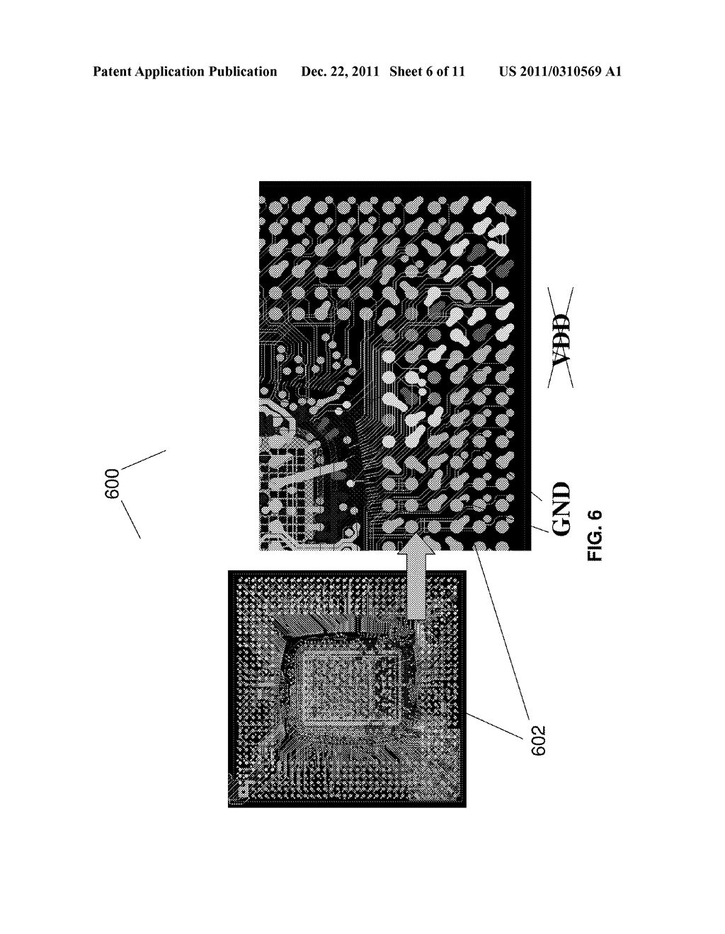 Method and System For Innovative Substrate/Package Design For A High     Performance Integrated Circuit Chipset - diagram, schematic, and image 07