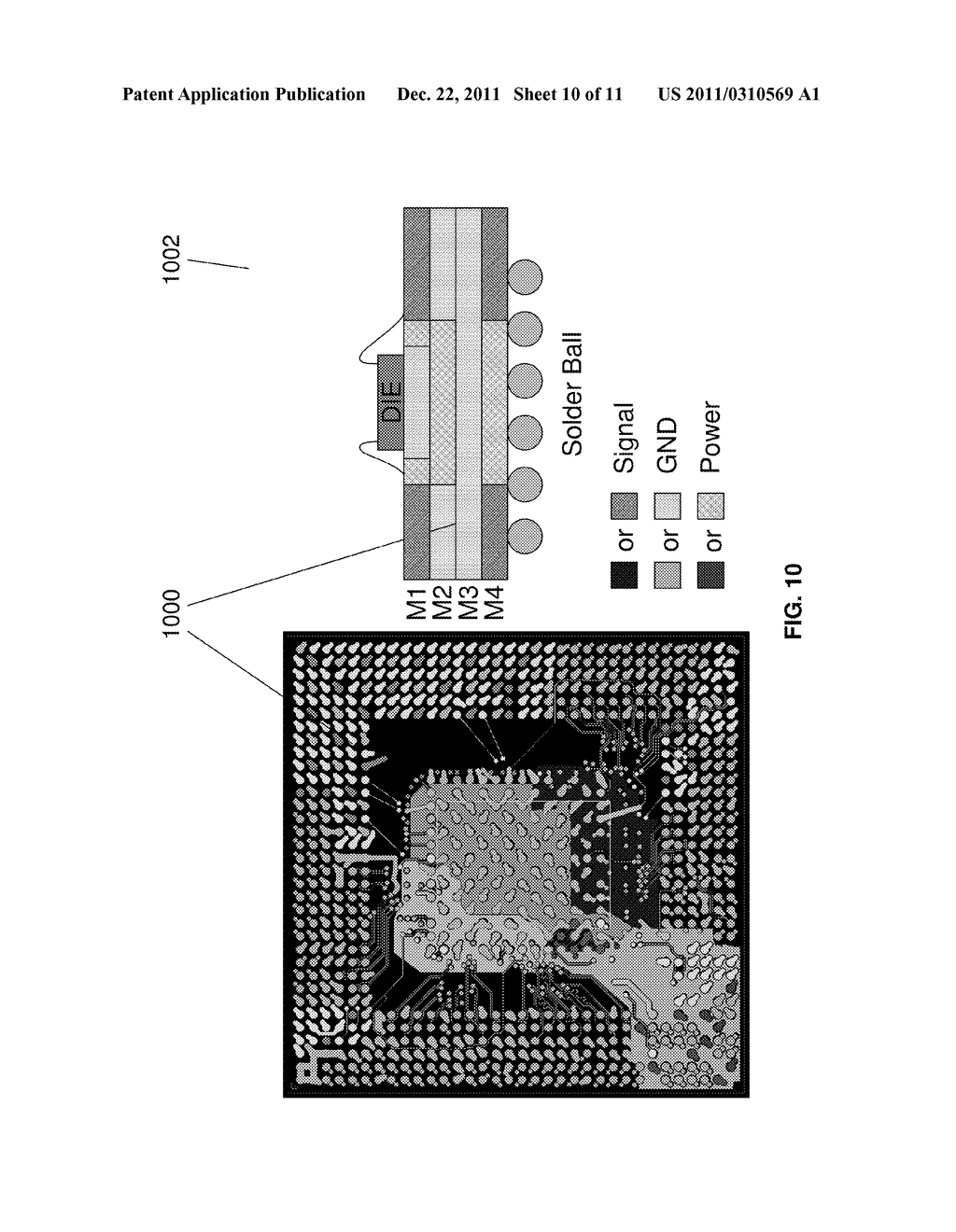 Method and System For Innovative Substrate/Package Design For A High     Performance Integrated Circuit Chipset - diagram, schematic, and image 11